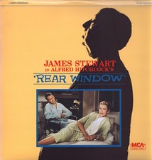 Rear Window Laserdisc MCA Home Video Alfred Hitchcock James Stewart