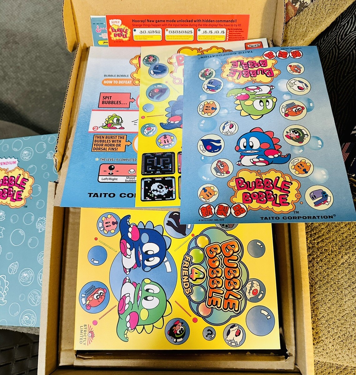 バブルボブル 4 FRIENDS Collector's Edition Rare Sealed BUBBLE BOBBLE 4 FRIENDS COLLECTORS EDITION Switch