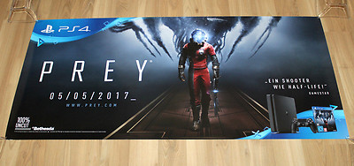 Prey Rare Promo Poster Playstation 4 PS4 Xbox One 120x55cm