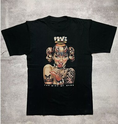 Vintage Crazy Town The Gift Of Game Black All Size Unisex Tee Shirt