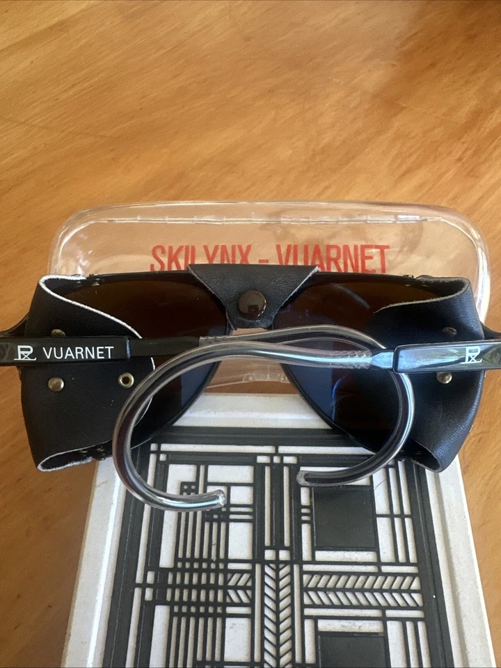 Óculos de sol Vuarnet Skilynx 4027 geleira escudo de escalada montanhismo - Imagem 2 de 4