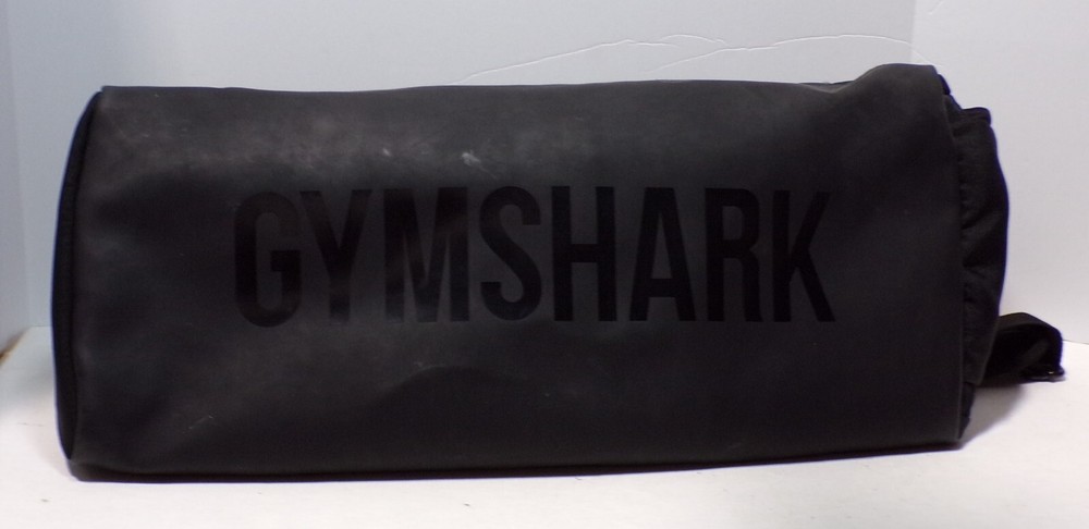 Gymshark Gym Bag Mens One Size Black Duffle Adult Gym HS-E2