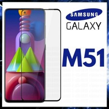 CURVED TEMPERED GLASS FILM FOR SAMSUN GALAXY M51 TOTAL PROTECTION 3D 5D 9D