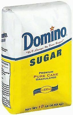 Domino Premium Pure Cane Granulated Sugar 10 LB for sale online | eBay