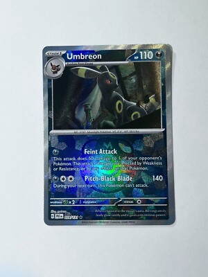 Umbreon Masterball Pokemon Prismatic Evolution 059/131 Meisterball Reverse ENG