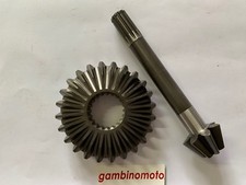 COPPIA CONICA MOTOZAPPA MECCANICA BENASSI RL325 DENTI PIGNONE 7 DENTI CORONA 20