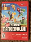 New ListingNew Super Mario Bros. - Nintendo Wii CASE and MANUAL ONLY