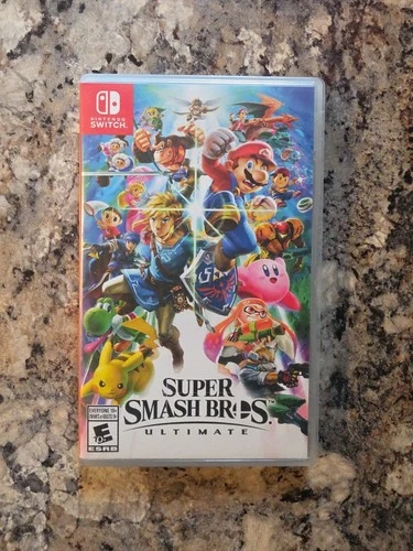 Super Smash Bros Ultimate Nintendo Switch Complete CIB - Tested