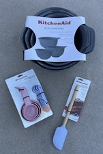 New KitchenAid 13 pc. Mixing Bowls With Measuring Cups/Spoons & Spatula Set NWT