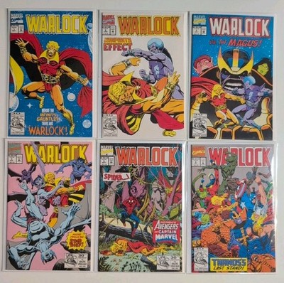 Warlock Vol 3 Complete Series #1-6 Reprint Comic Lot Marvel 1992