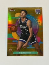 2026 Topps Finest Nique Clifford Rookie Gold /25 Sacramento Kings #113