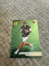 2024 Donruss Elite Green Disco Parallel Joe Burrow Football Card 54 Bengals