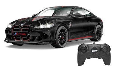 JAMARA 402163 BMW M4 CSL 1:16 2,4GHz -transparente Windschutzscheibe, LED Licht,
