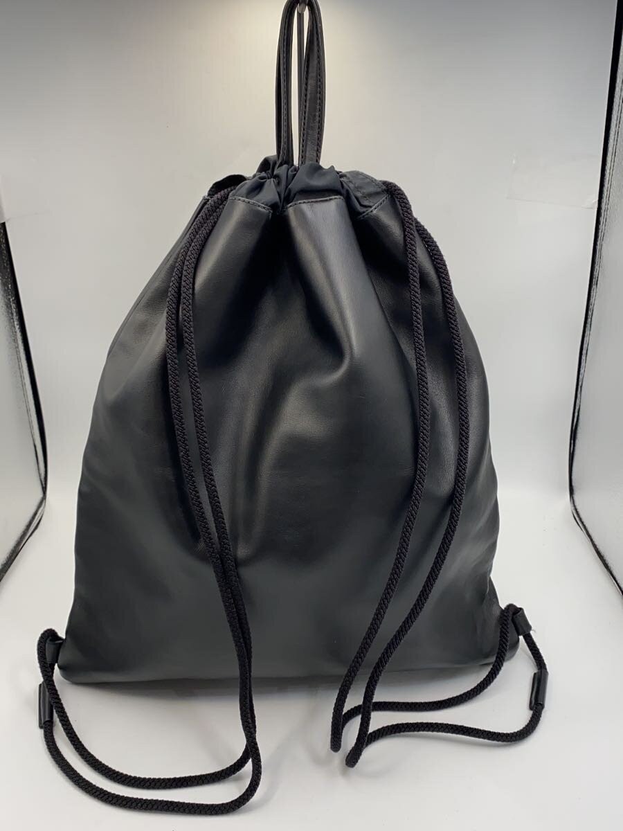 GUCCI Drawstring Backpack Ghost BLK From Japan - image 3