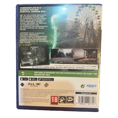Chernobylite PlayStation 5 Very Good Condition scratch free disc  - Picture 2 of 8