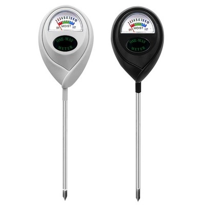 Pack of 2 Soil Moisture Sensor, Soil Moisture Meter for Plants [Black/White] ...