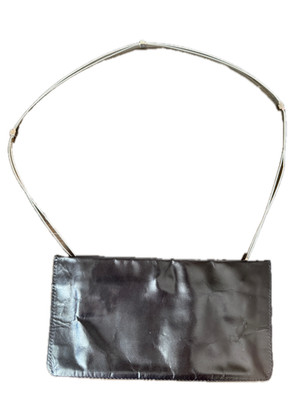 Leonetti Preloved Tasche Handtasche Schwarz Clutch Damen Anlass Basic klassisch
