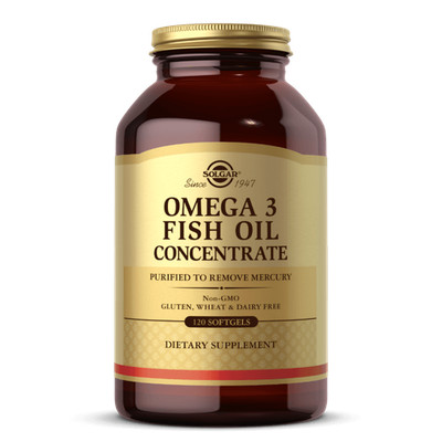 Omega 3 - Fischöl-Konzentrat (120 Kapseln)