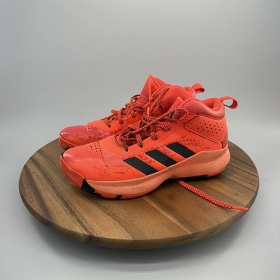 Adidas Kid's Cross Em Up 5k Size 6 Tiger Red w/Black Stripes