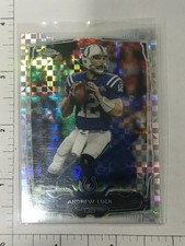 2014 Topps Chrome Xfractor Andrew Luck #47 Indianapolis Colts Refractor