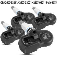 4PCS Genuine TPMS 42607-33021 OEM PMV-107J For Lexus Tacoma Tire Pressure Sensor