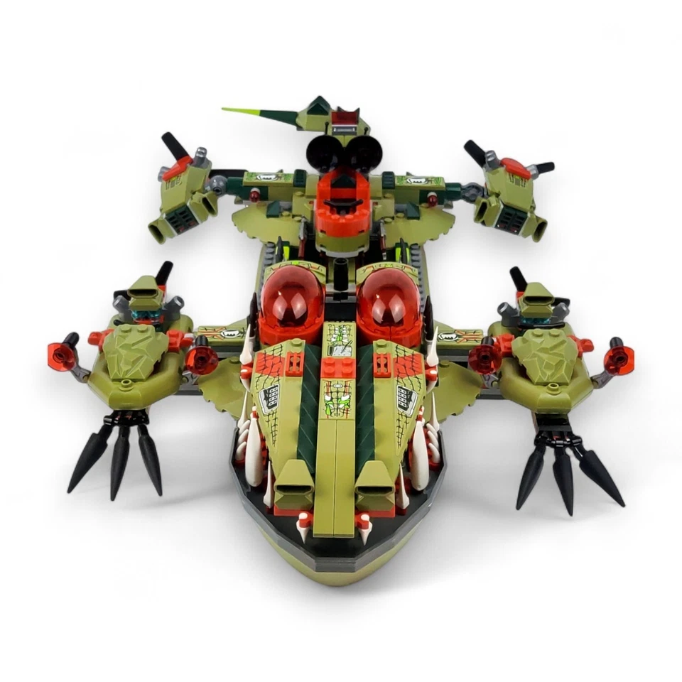 Lego Legends of Chima 70006 Cragger's Command Ship 100% Completo Usado Foto 2 de 4