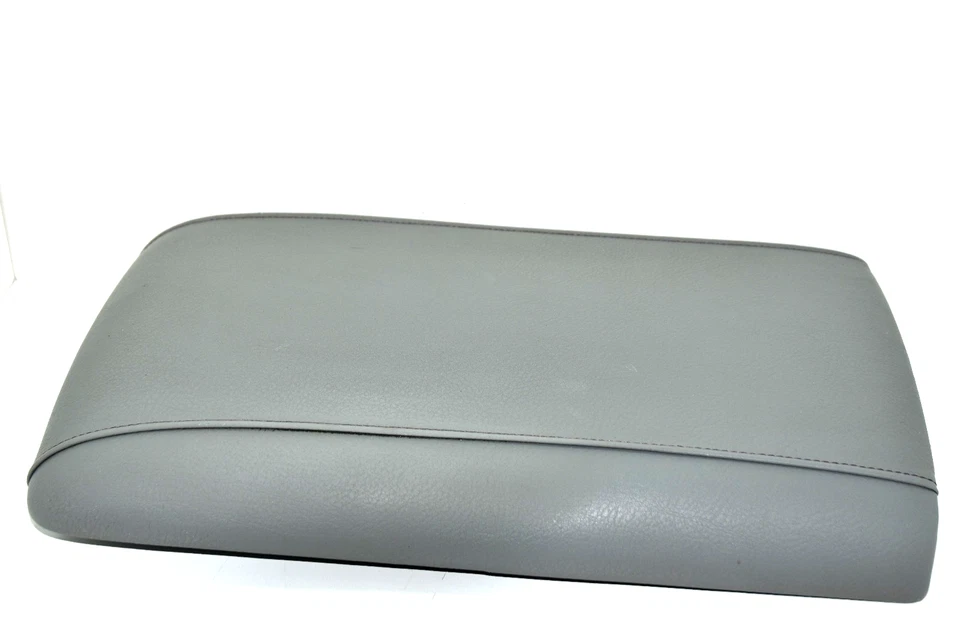 💎 2003-2006 Ford Expedition console central couro cinza apoio de braço tampa tampa fabricante de equipamento original - Imagem 3 de 4