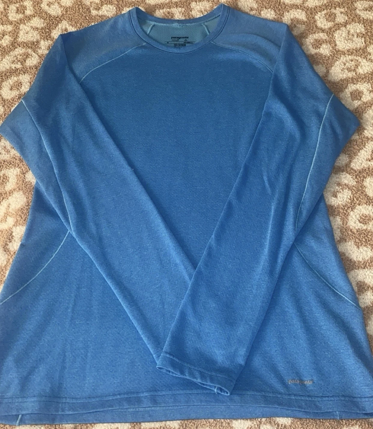 Patagonia Women's M Capilene 3 Midweight Base Layer Top Crew Thermal Ski Hike