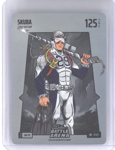 SKUBA 2025 BO JACKSON BATTLE ARENA FIRST EDITION SILVER BF STEEL #SBF-79 Q1078