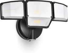 80w Dusk To Dawn Flood Lights Outdoor 9000lm Super Bright Led Security Light Wi