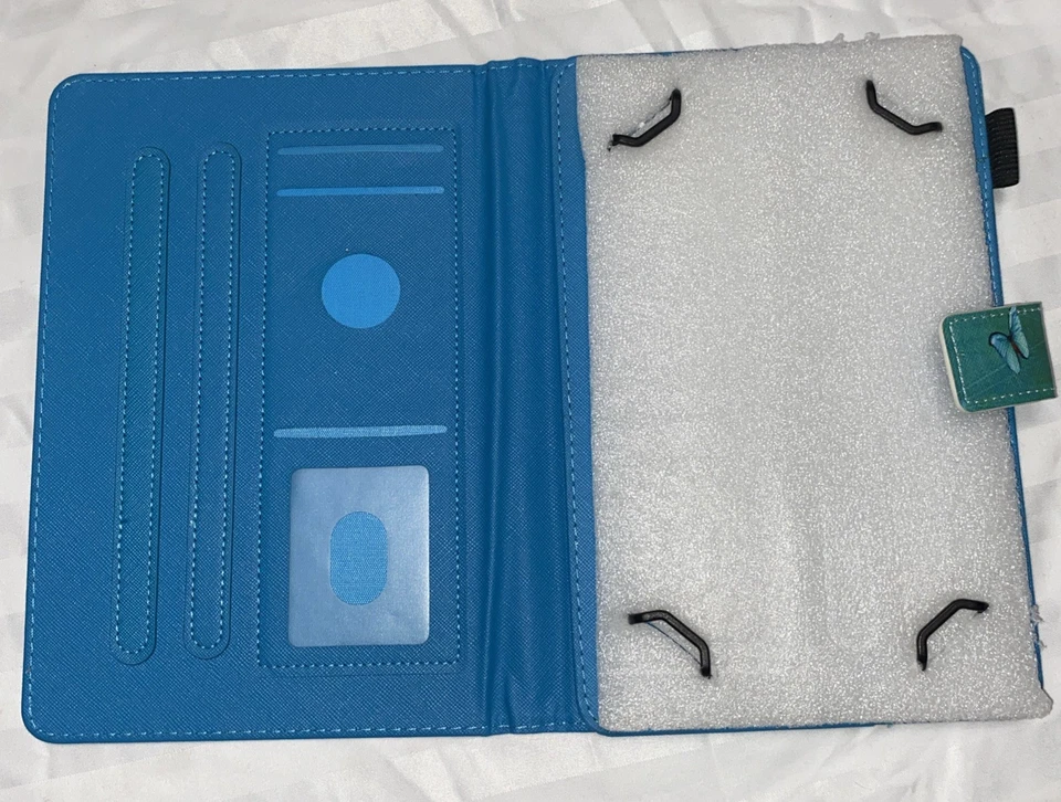 Universal Magnetic Leather Case Cover For 7'' 8'' 9.7" 10.1" 10.5 Android Tablet - Image 2 of 4