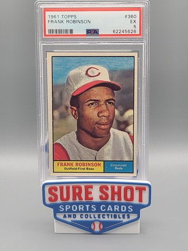 Frank Robinson #360 1961 Topps card
