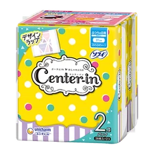 Unicharm Sofy Center-in Fluffy Wingless 21cm 28pc x 2
