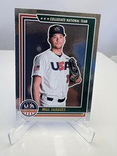 2022 Panini USA Baseball Stars & Stripes - Will Sanders #26 (RC)