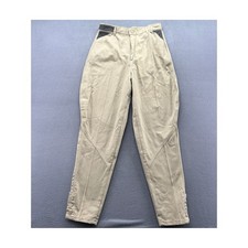 Georges Marciano Guess Pants Mens 32 VTG High Waisted Tapered Tan Button Ankle