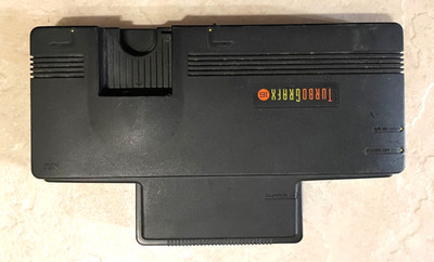 TURBOGRAFX 16 SYSTEM CONSOLE ONLY HES-TGX-01 BLACK NEC GENUINE OEM