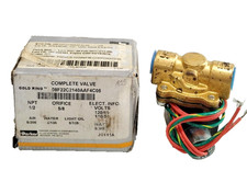 NEW IN BOX PARKER GOLD RING 5/8" SOLENOID VALVE 110/120V. COIL 08F22C2140AAF4C05