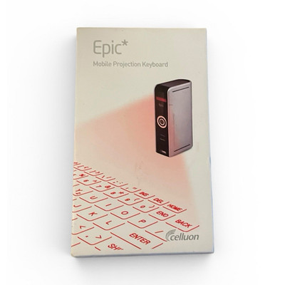 Celluon Epic Laser Projection Keyboard Bluetooth Mobile NEW Henri Bendel