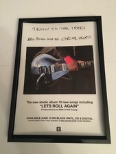 Neil Young-Talkin to the trees-A4 framed original advert