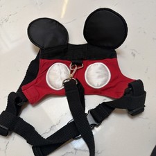 Disney Mickey Mouse Child Safety Harness Vest w Detachable Leash Unisex Kid NWOT