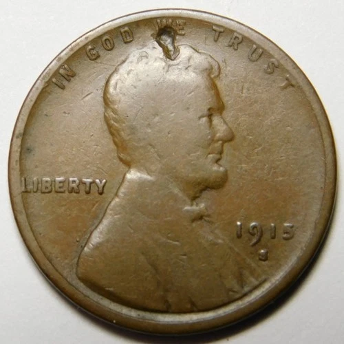 1915 S Lincoln Wheat Cent Penny Cull  "Actual Coin Pictured"