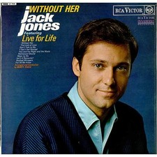 Jack Jones, Without Her - Jack Jones LP, Vinyl