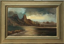 IMPRESSIONIST - COAST - SAILBOAT - SUNSET - BOHUSLÄN - SOUTHERN SWEDEN 