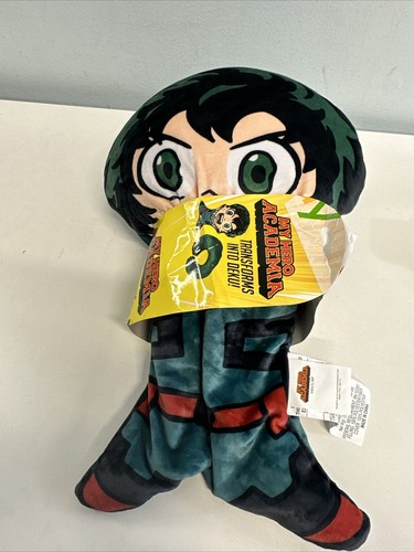 My Hero Academia Transforming Neck Pillow Deku NEW Surreal (Seam needs sewing) - Picture 16 of 17