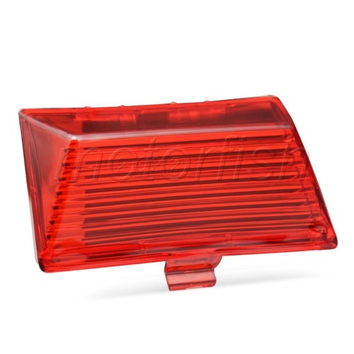 Rear Fender Tip Light Red Lens Mudguard Cover for Harley Electra Glide Softail - Picture 7 of 10