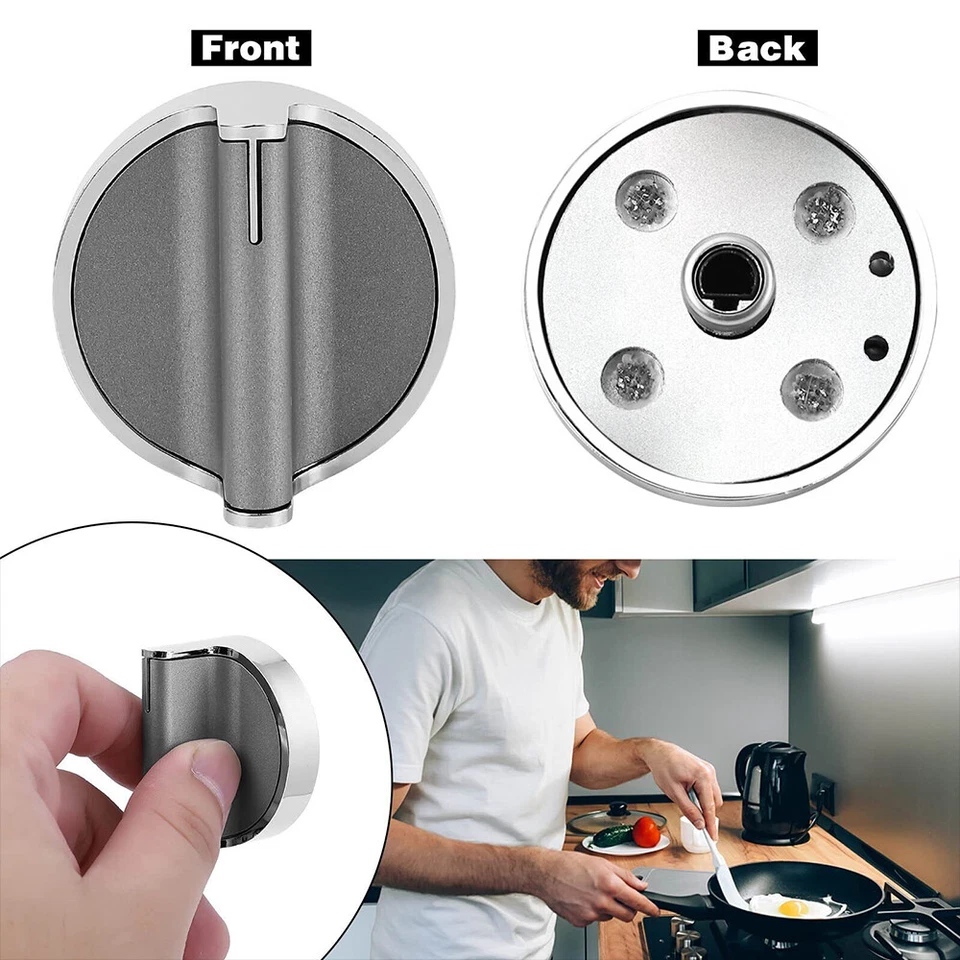 Nuevo genuino OEM para horno Whirlpool perilla quemador WPW10594481 W10594481 Foto 3 de 4