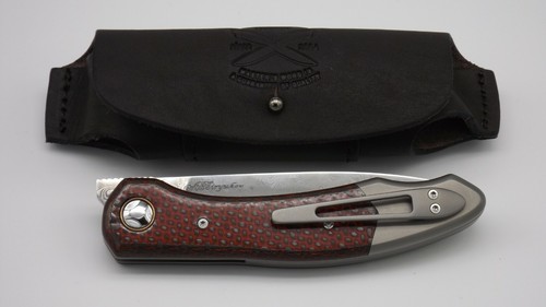 A. Biryukov navaja exclusiva cuchillo plegable acero inoxidable damasco 61-HRC - Imagen 8 de 12
