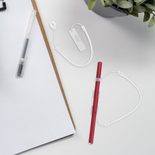 2pcs Anti-Lost Stylus Pen Lanyard With Holder Retractable Spring Rope For - 第 3/12 張圖片