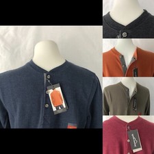Eddie Bauer Anderson Henley Men's Small S Shirt Top Thermal Long Sleeves U Pick