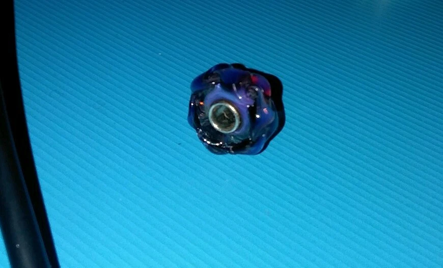 NUEVO Raro LOTE DE CUENTAS ELF RETIRADAS 3D CB4682 SE ADAPTA A MARCAS EUROPEAS Foto 3 de 3